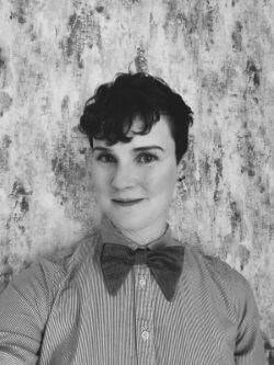 Nessa Carson headshot B&W