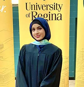 Areej Fatima, Canada Student Merit Award Winner 2025