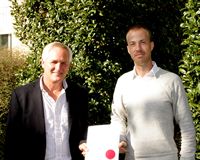 Chris Moncrieff  and Clive Lundquist – photo by Peter Grimbly 